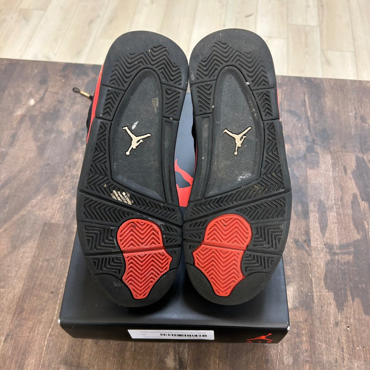 Jordan 4 Retro Red Thunder (GS) - Image 5