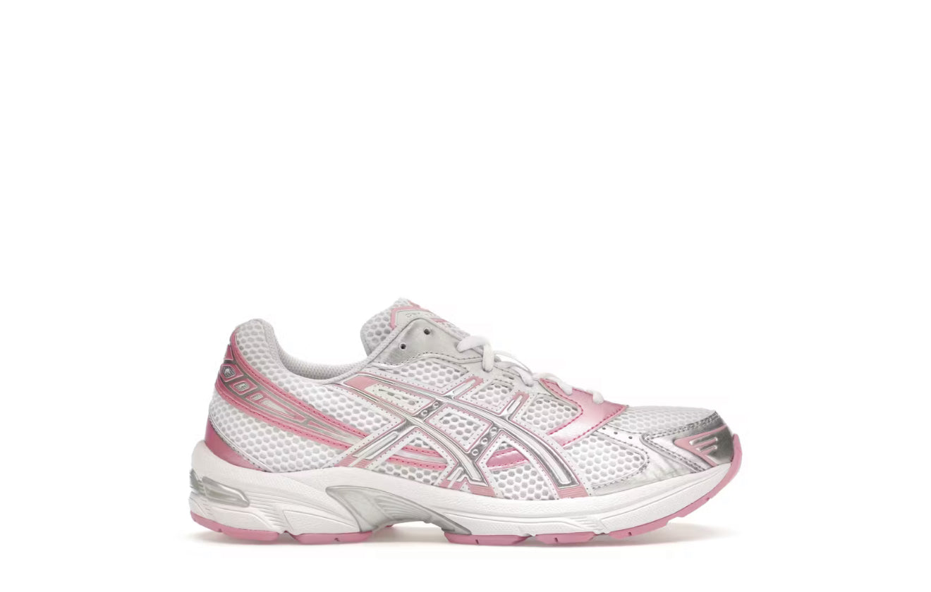 (W) White Pure Silver Pink Asics Gel-1130