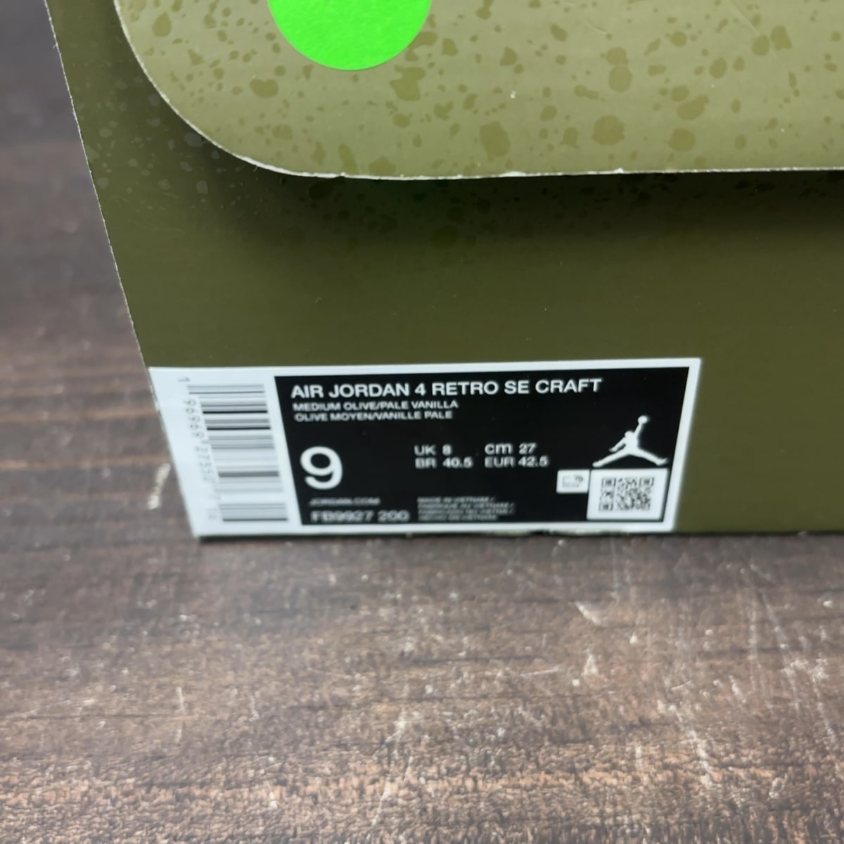 Jordan 4 Retro SE Craft Medium Olive - Image 7