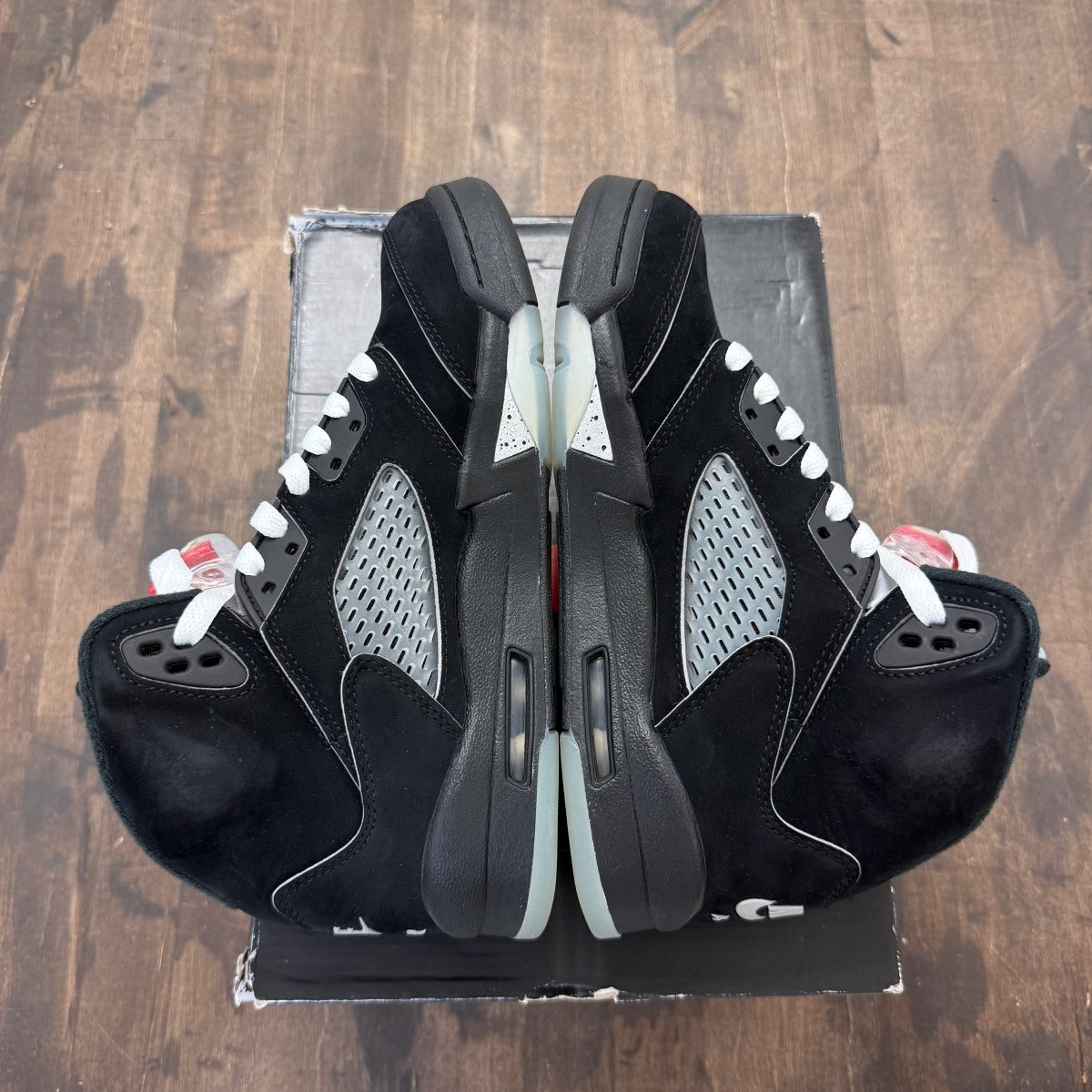 Jordan 5 Retro OG Black Metallic Reimagined (GS) - Image 4