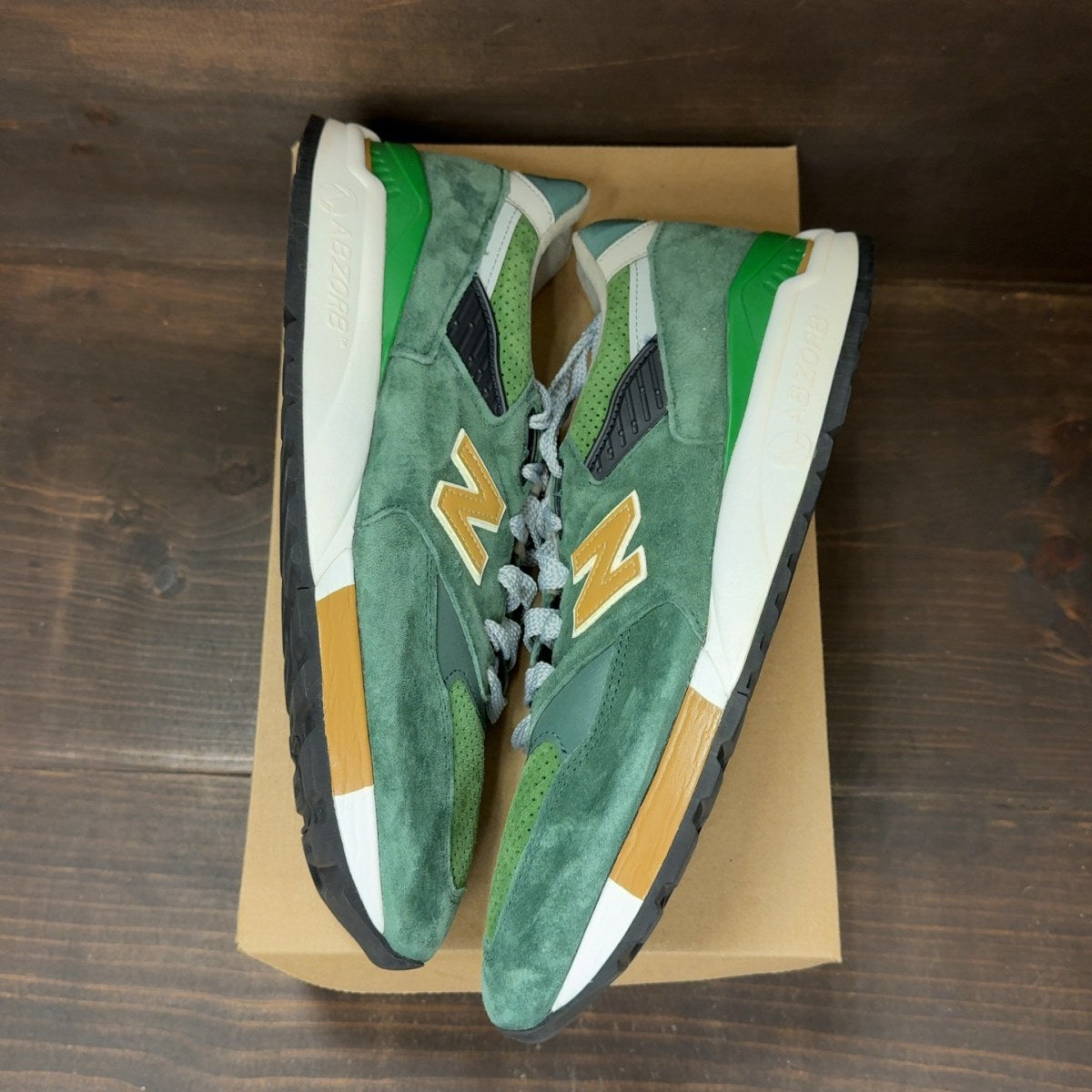 J. Crew x New Balance 998 Made in USA 'Greenback' Size 13 (Pre-Owned) - Image 2