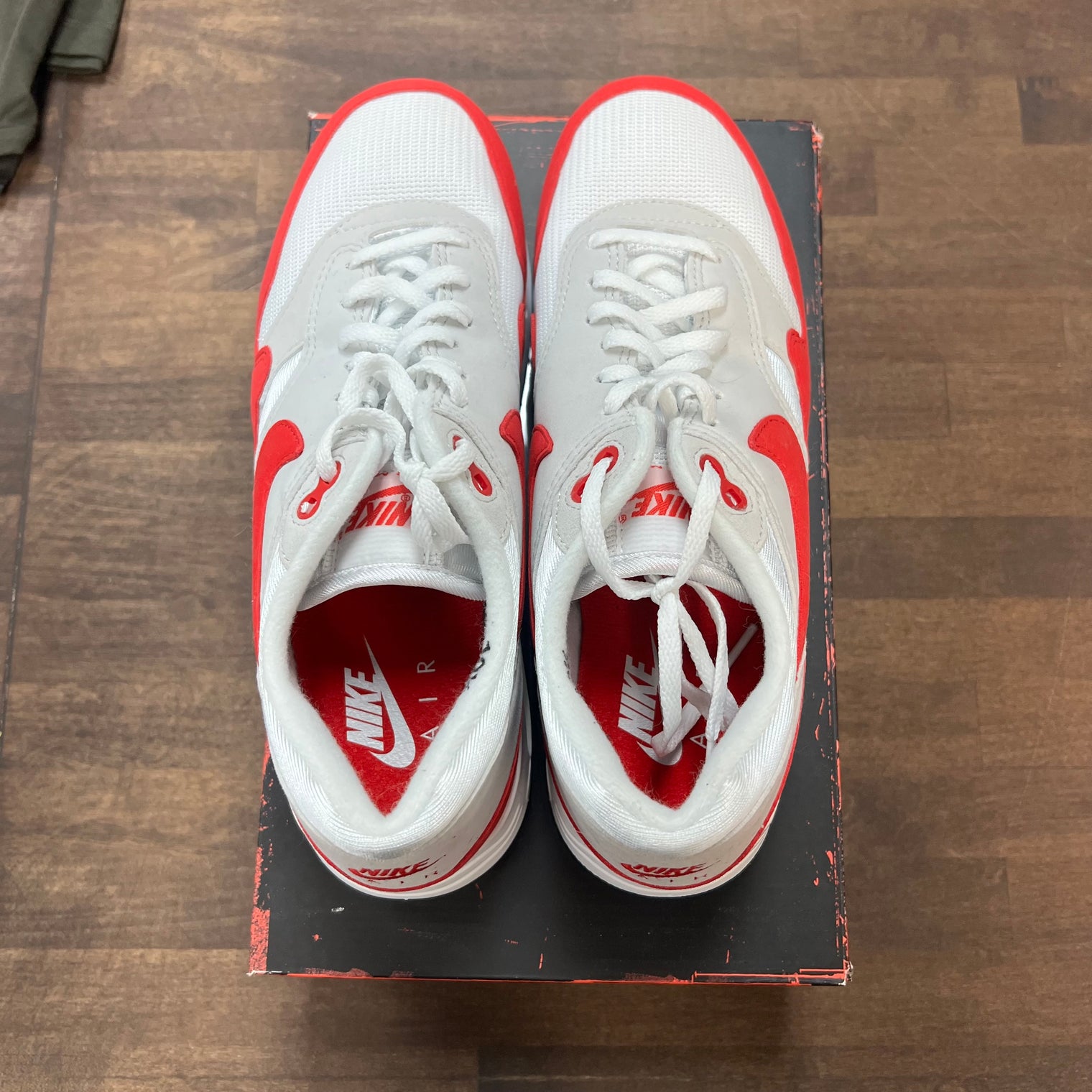 University Red Big Bubble Air Max 1 OG (W) (USED)