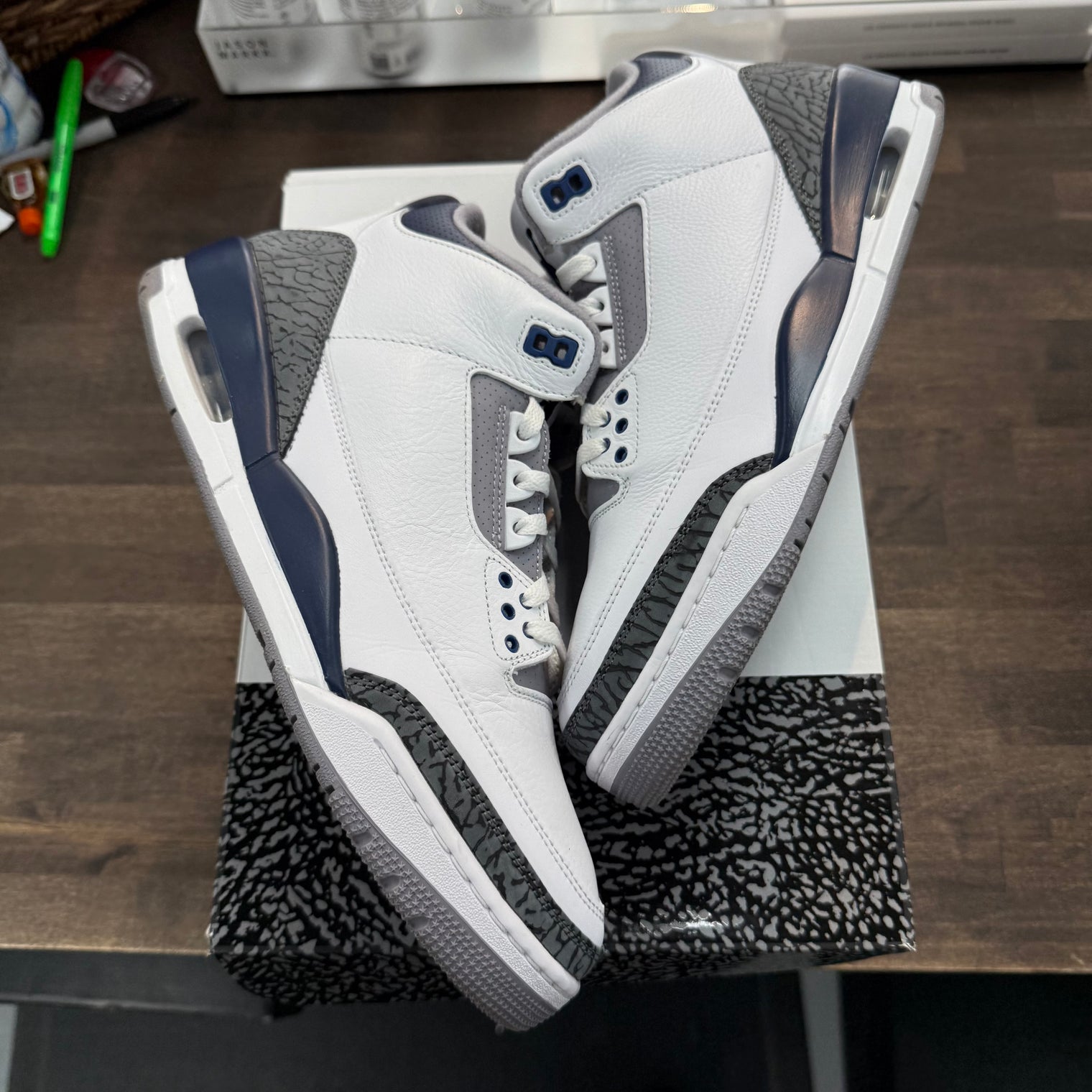 Midnight Navy Jordan 3 Retro (USED)