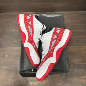 Jordan 11 Retro Low IE White Gym Red - Image 2