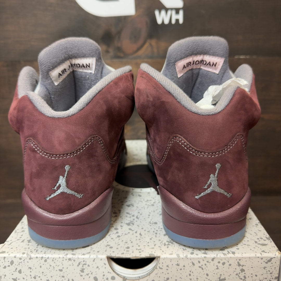 Jordan 5 Retro Burgundy (2023) (GS) Size 7Y (Pre-Owned)