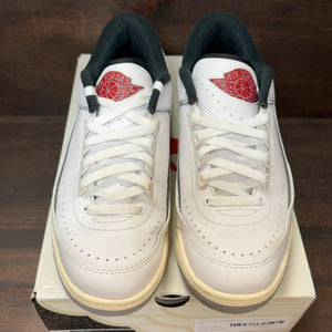 Jordan 2/3 White Black Metallic Silver - Image 3