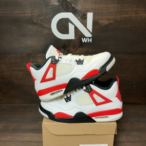 Jordan 4 Retro Red Cement (GS) Size 7Y (Pre-Owned) - Image 1