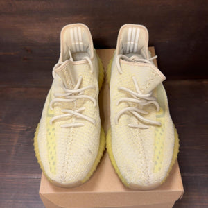 adidas Yeezy Boost 350 V2 Flax Size 10 (Pre-Owned) - tag