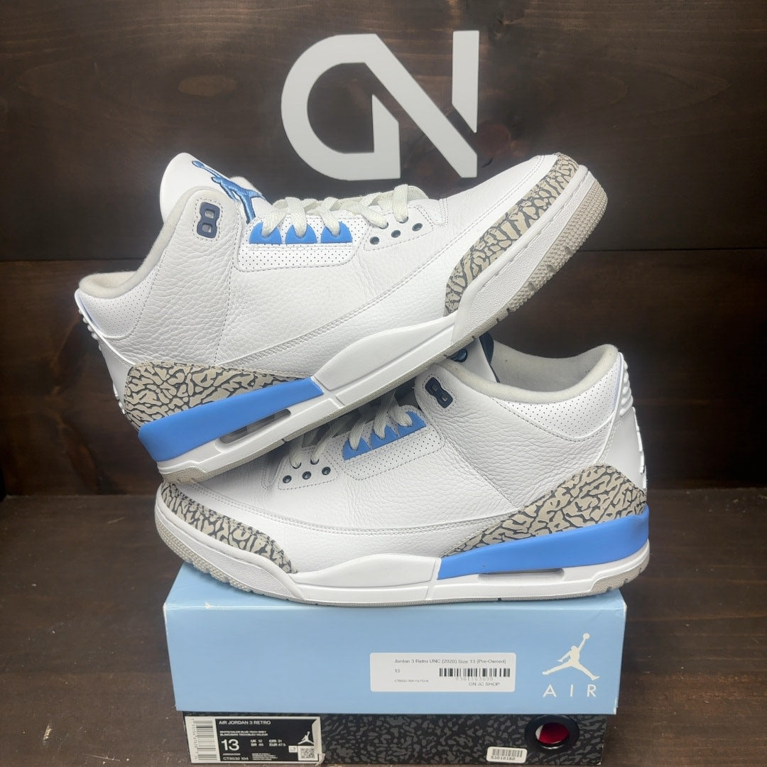 Jordan 3 Retro UNC (2020) - Image 1
