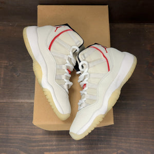 Jordan 11 Retro Platinum Tint (GS) Size 4Y (Pre-Owned) - back