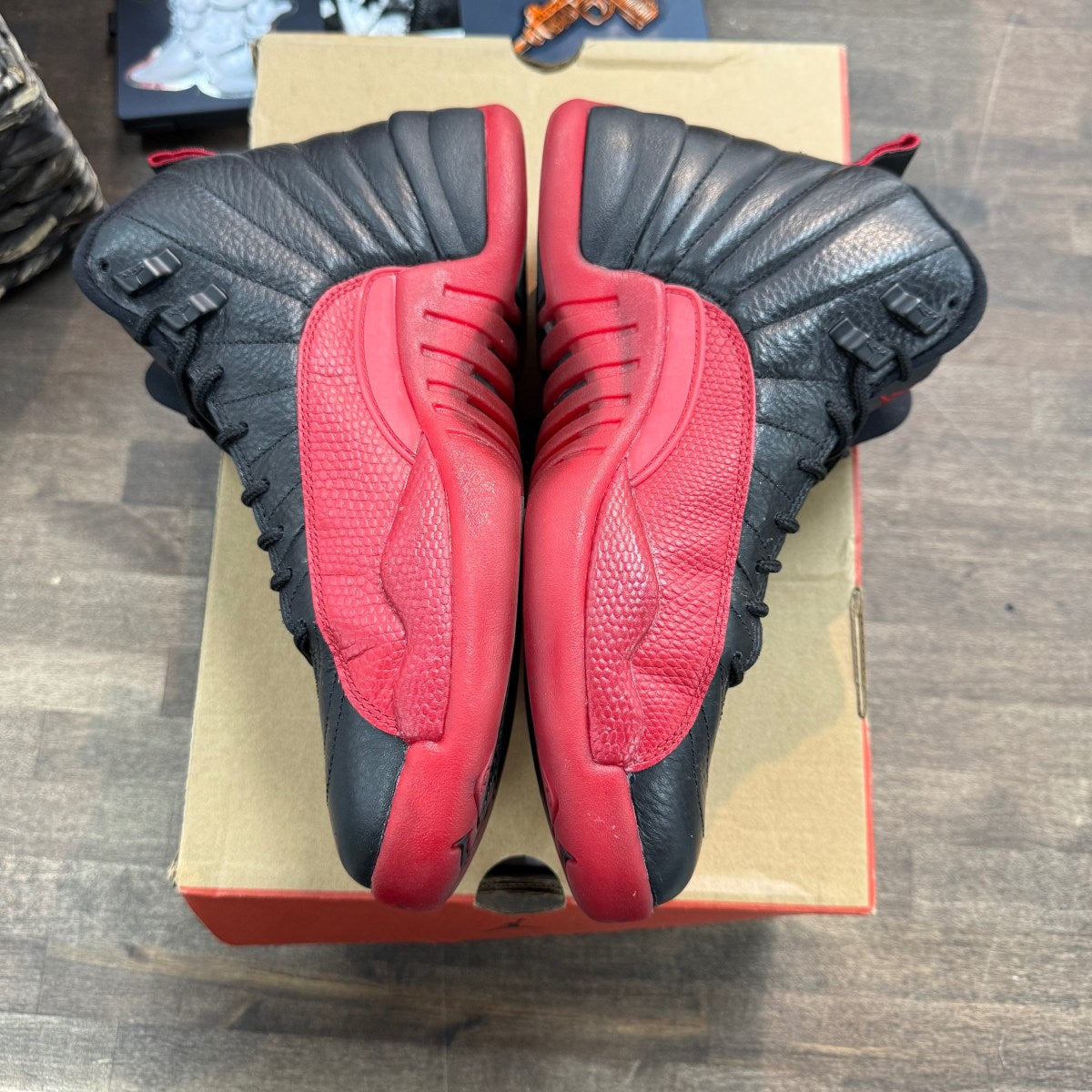 Jordan 12 Retro Flu Game (2016) Size 8 (Pre-Owned) - Image 2