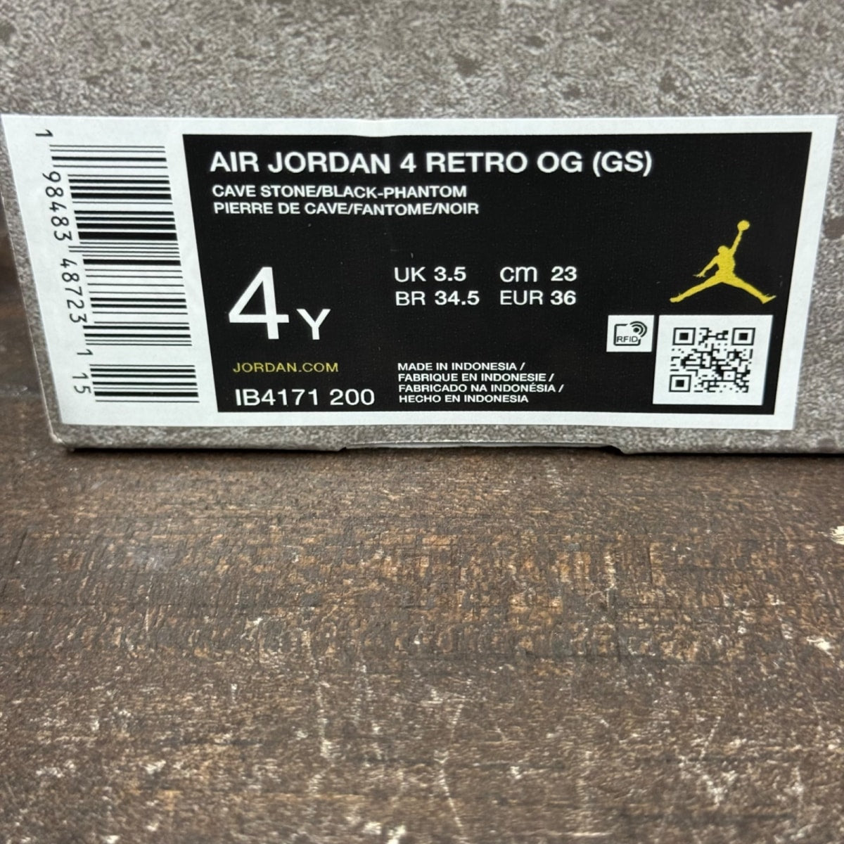 Jordan 4 Retro Cave Stone (GS) - Image 7