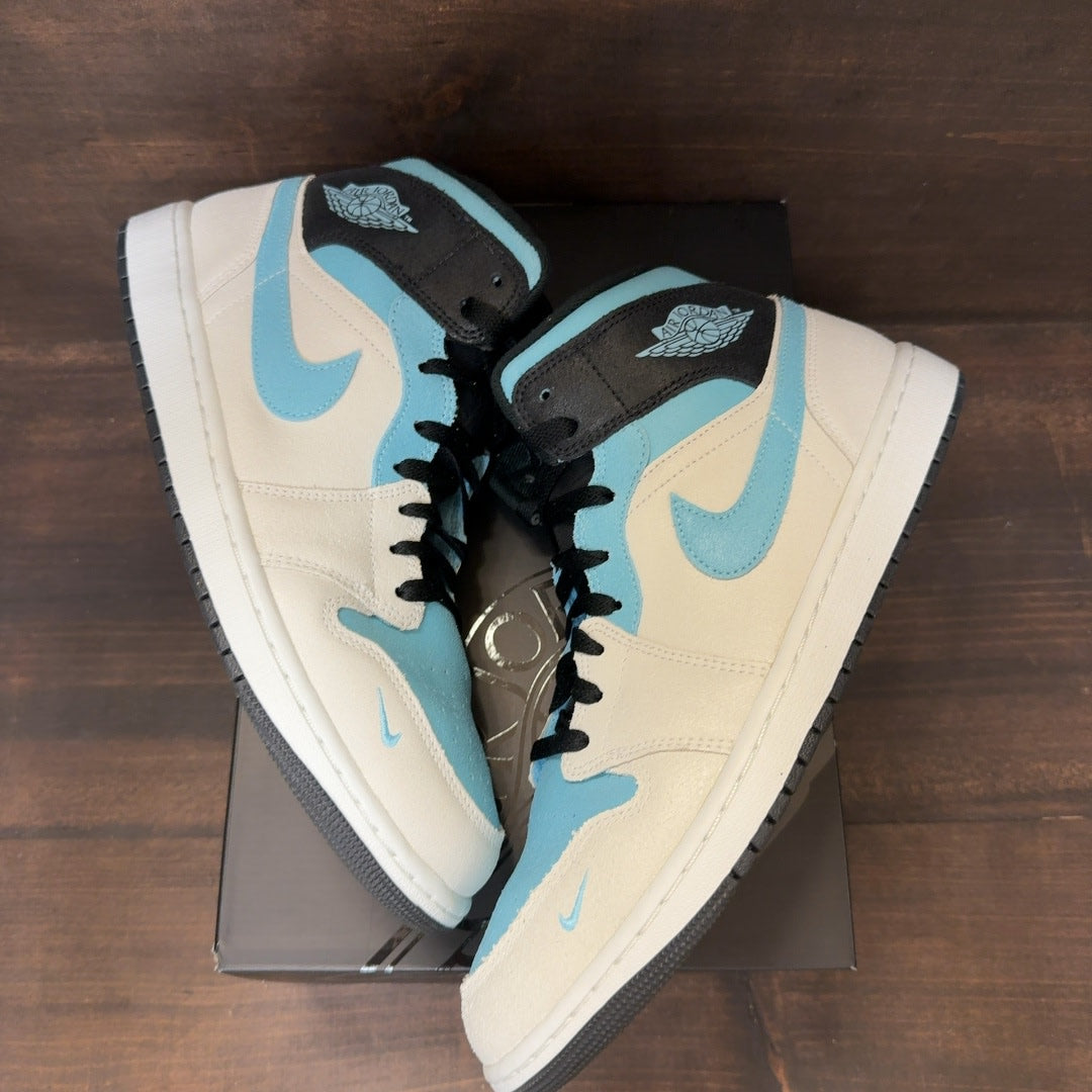 Jordan 1 Mid SE Blue Chill - Image 2