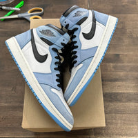 University Blue Jordan 1 High (USED,No Box)