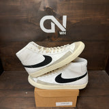 Nike Blazer Mid 77 Vintage White Black Size 13 (Pre-Owned) - Image 1