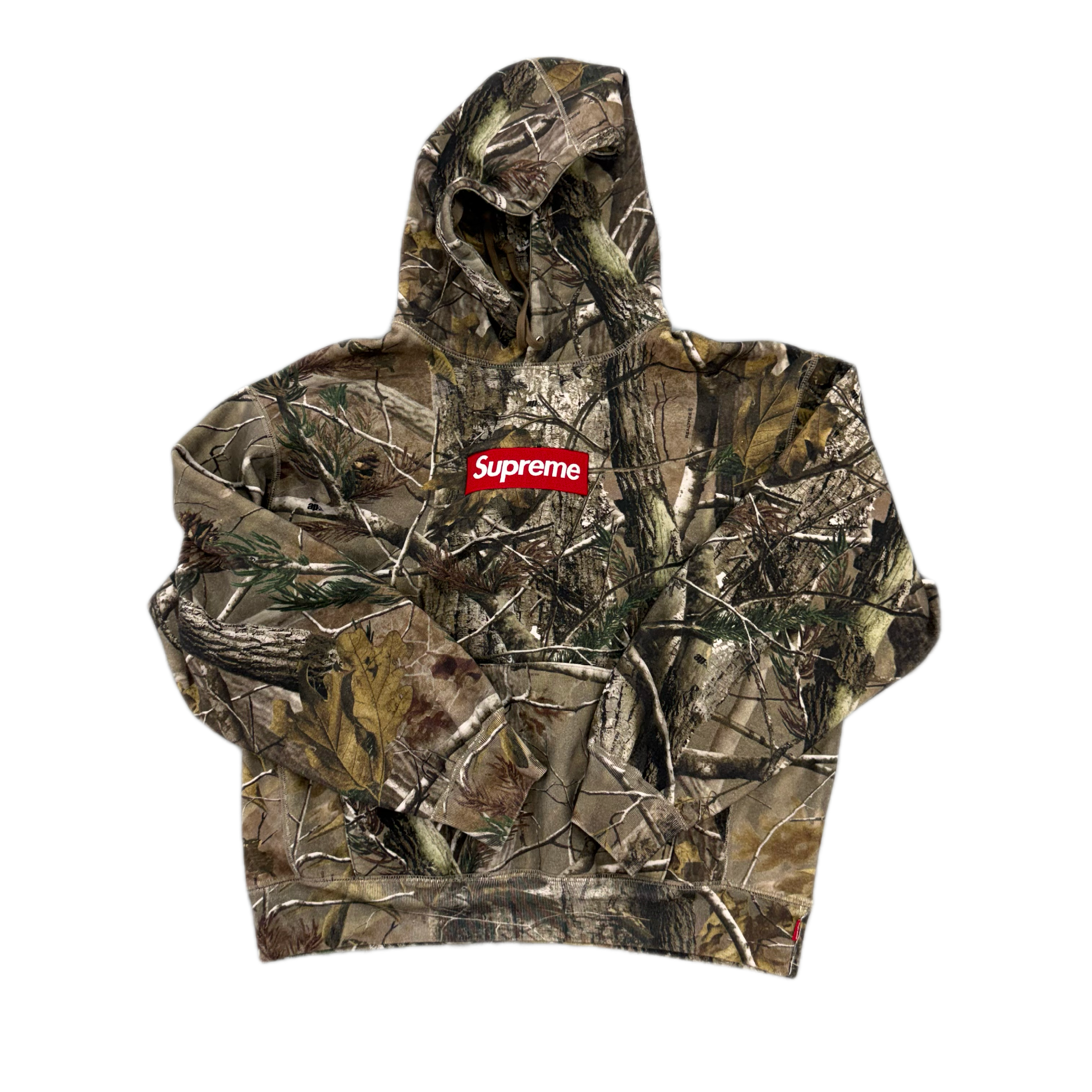 Realtree AP Camo Supreme Box Logo Hooded Sweatshirt (Pre-Owned)