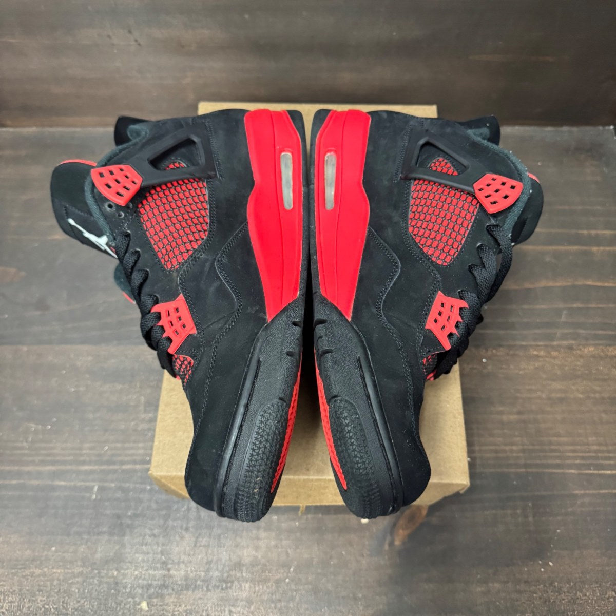 Jordan 4 Retro Red Thunder Size 13 (Pre-Owned) - Image 4