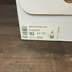 Jordan 1 Low Wolf Grey (Women's) Size 10W (Pre-Owned)
