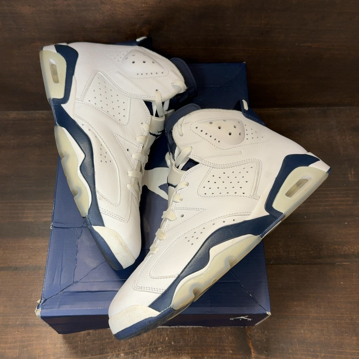 Jordan 6 Retro Midnight Navy (2022) - Image 2