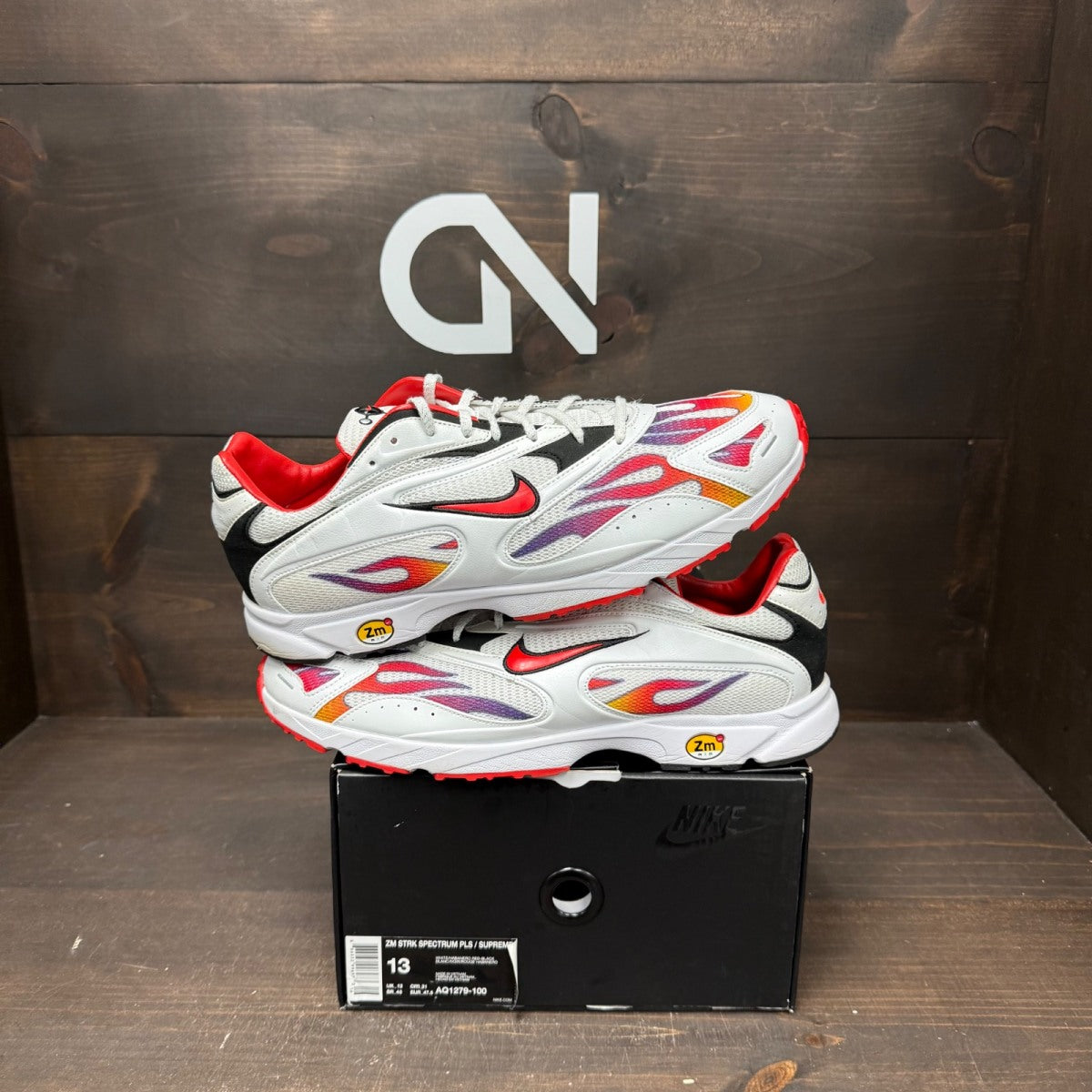 Nike Zoom Streak Spectrum Plus Supreme White - Image 1