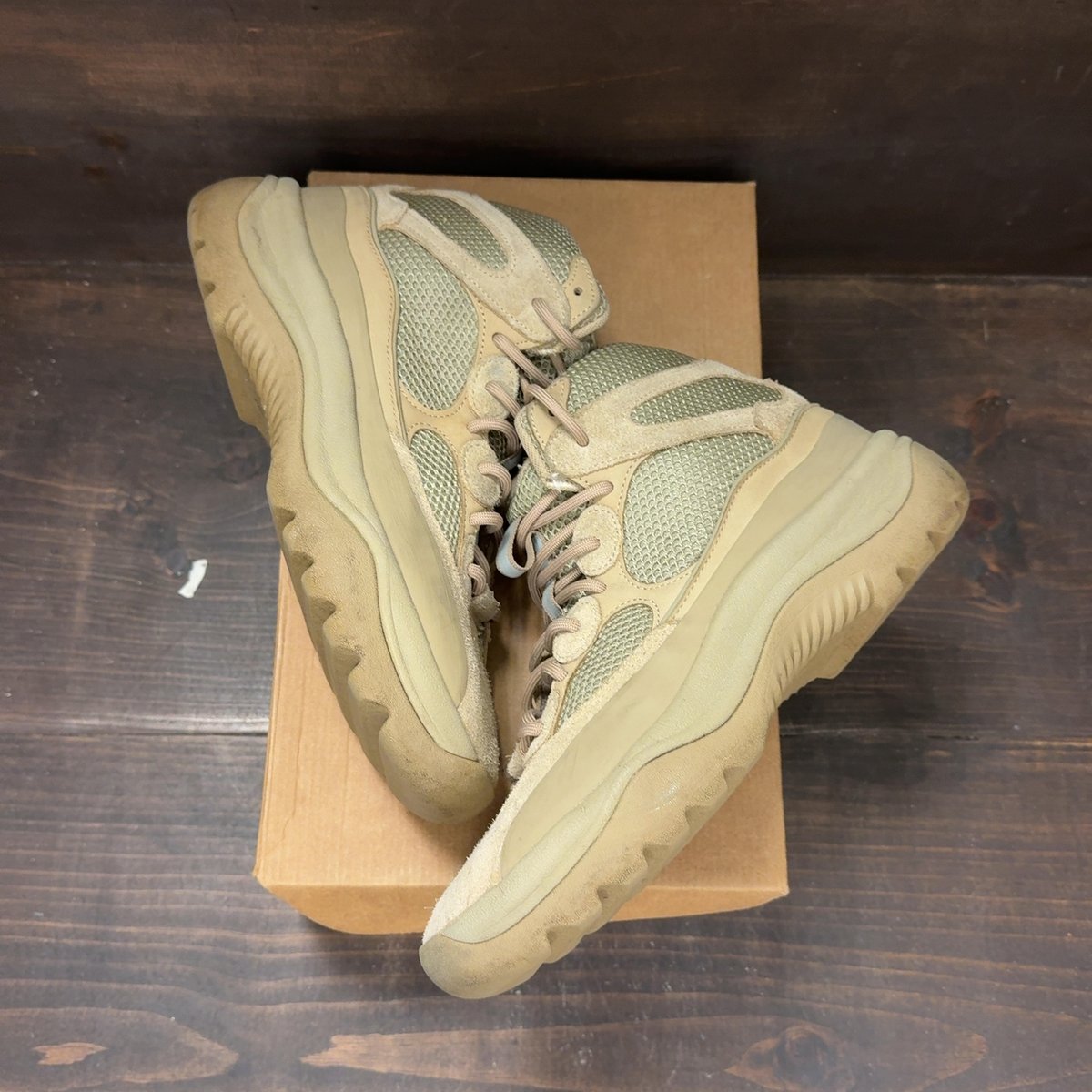 adidas Yeezy Desert Boot Rock Size 9.5 (Pre-Owned) - back
