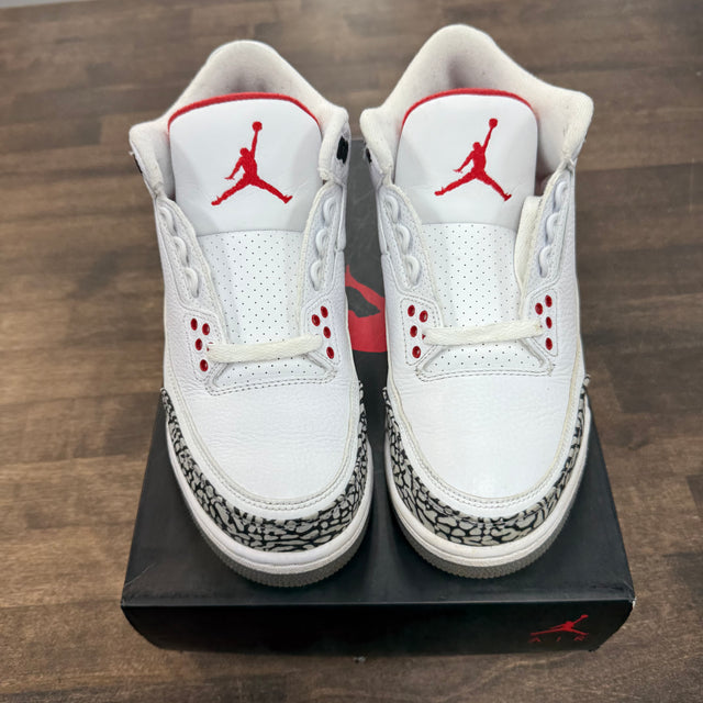 Free Throw Line White Cement Jordan 3 Retro (USED)