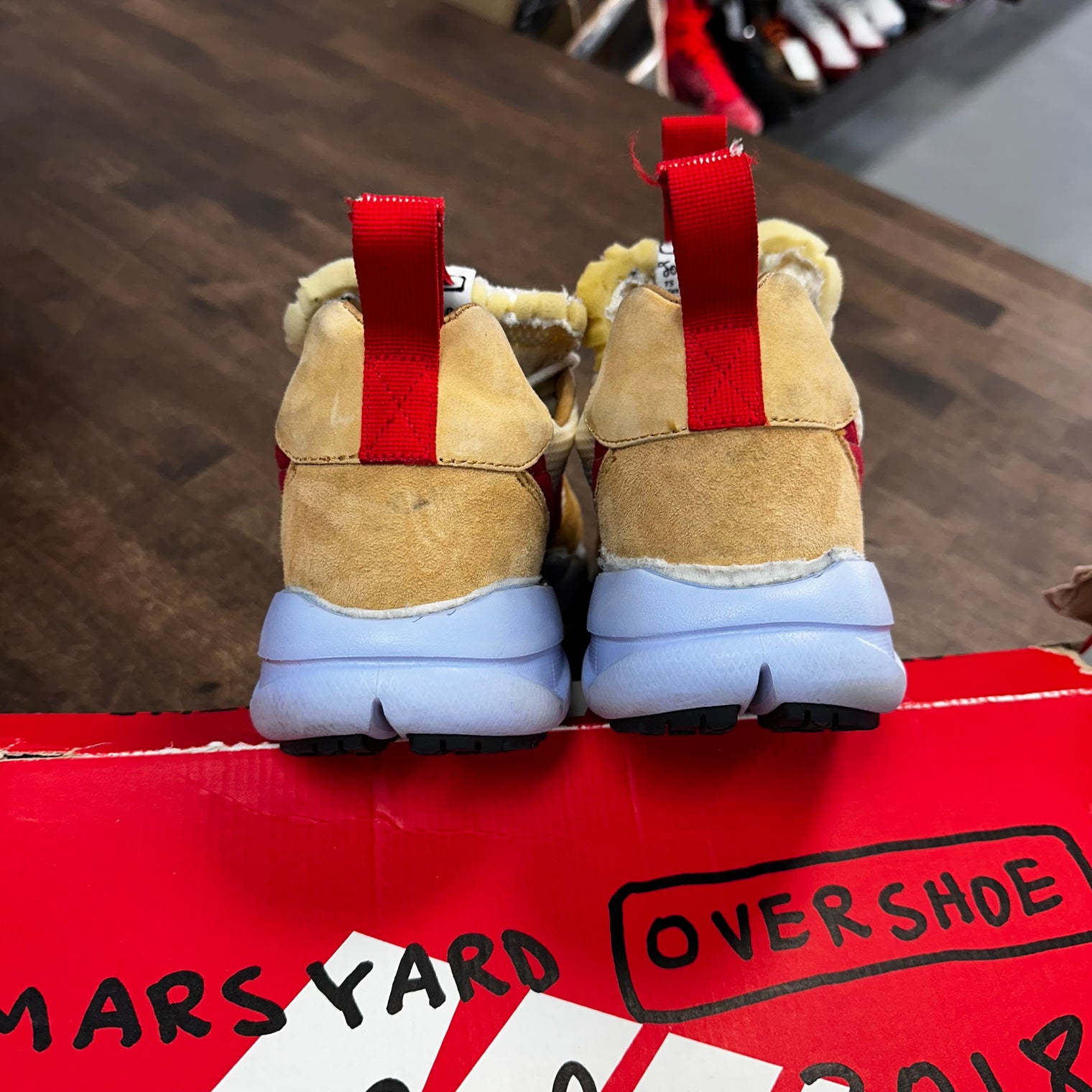 Tom Sachs Mars Yard Overshoe (USED, Cut)