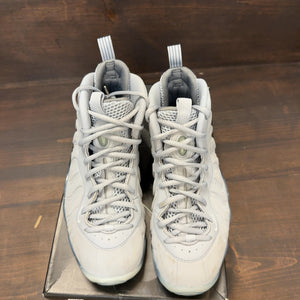 Wolf Grey Suede Nike Lil Posite One Premium Size 5Y (Pre-Owned) - Image 3