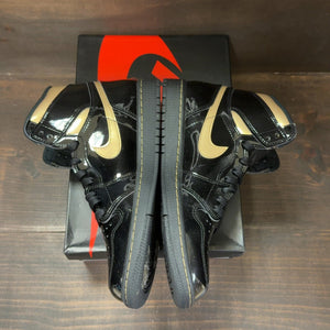 Jordan 1 Retro High Black Metallic Gold (2020) - Image 4