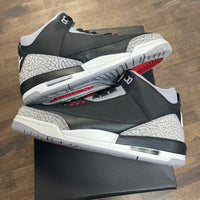 Black Cement Jordan 3 (GS) (USED)