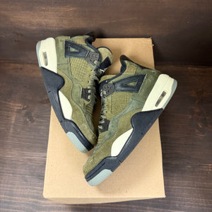 Jordan 4 Retro SE Craft Medium Olive (GS) Size 4.5Y (Pre-Owned) - Image 2
