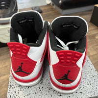 Red Cement Jordan 4 Retro (USED, Replacement Box)