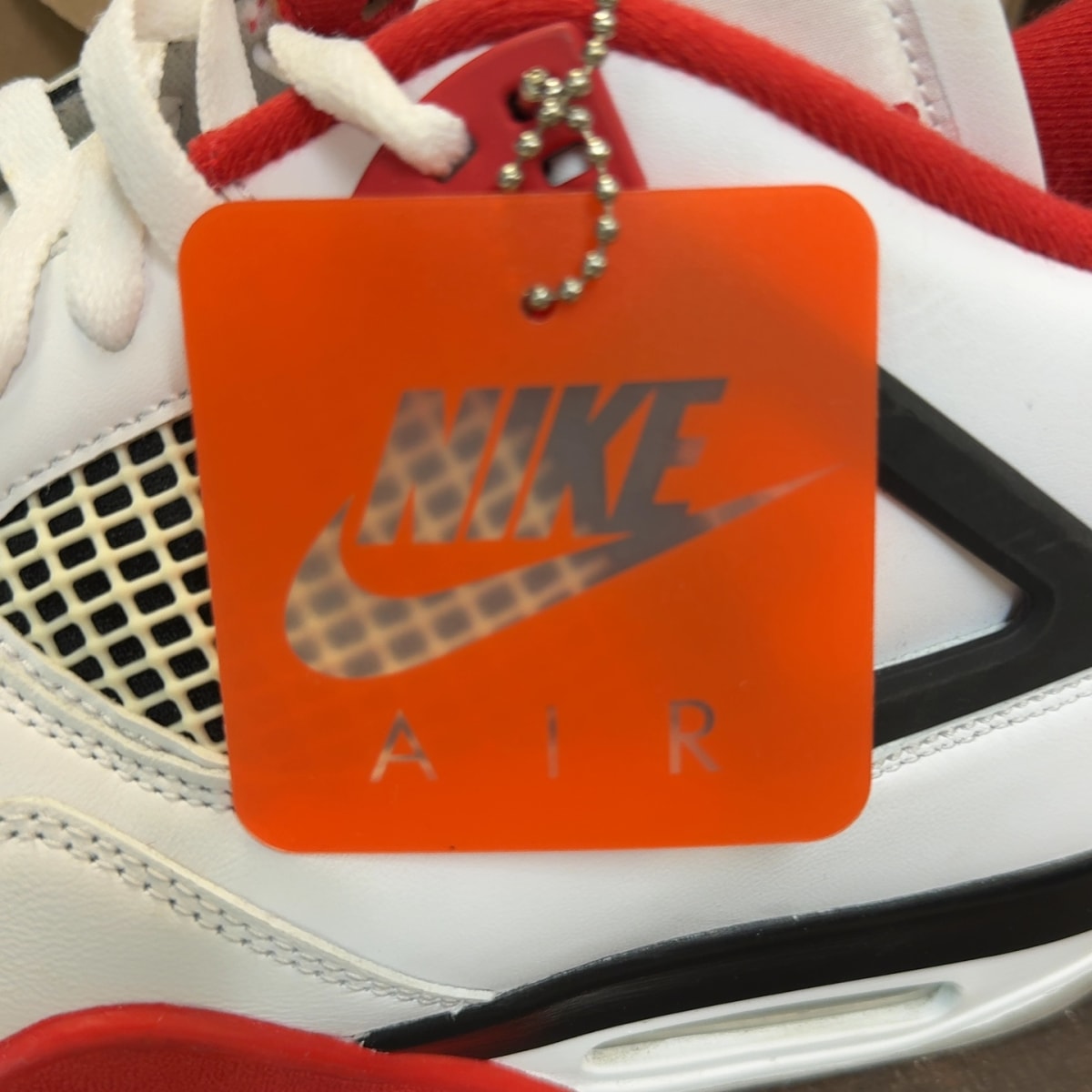 Jordan 4 Retro Fire Red (2020) Size 15 (Pre-Owned) - Image 9