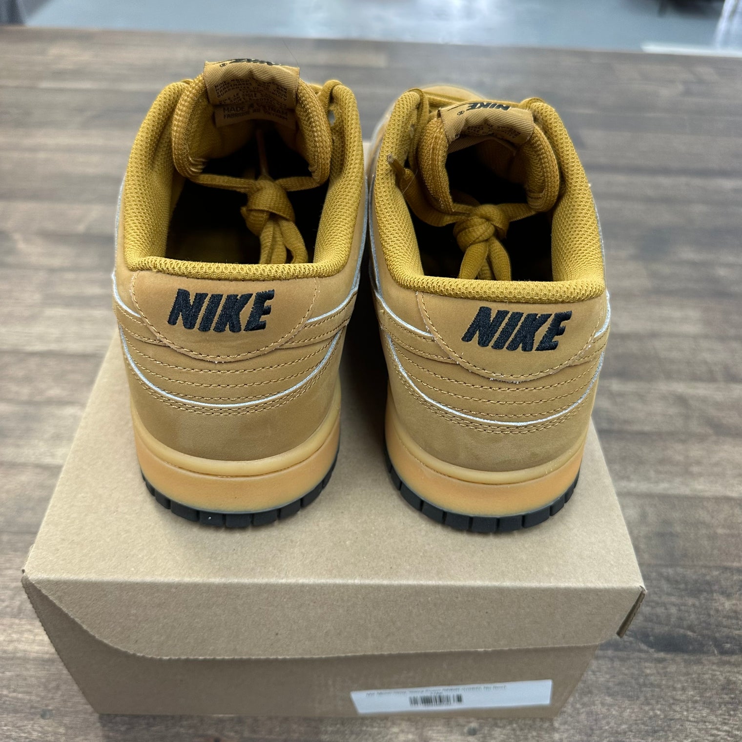 Wheat Dunk Low (USED, No Box)