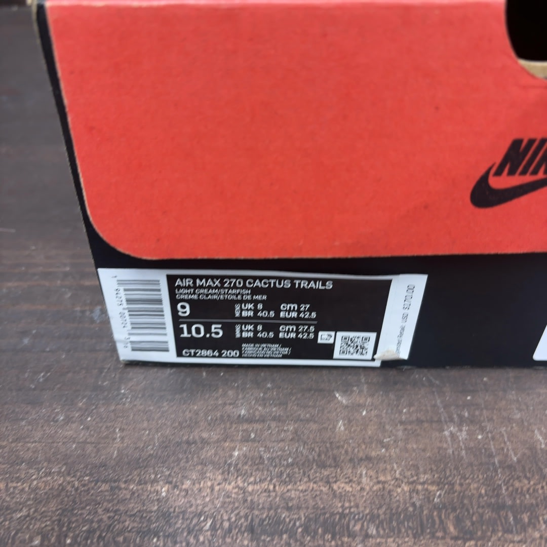 Nike Air Max 270 React ENG Travis Scott Cactus Trails - Image 7