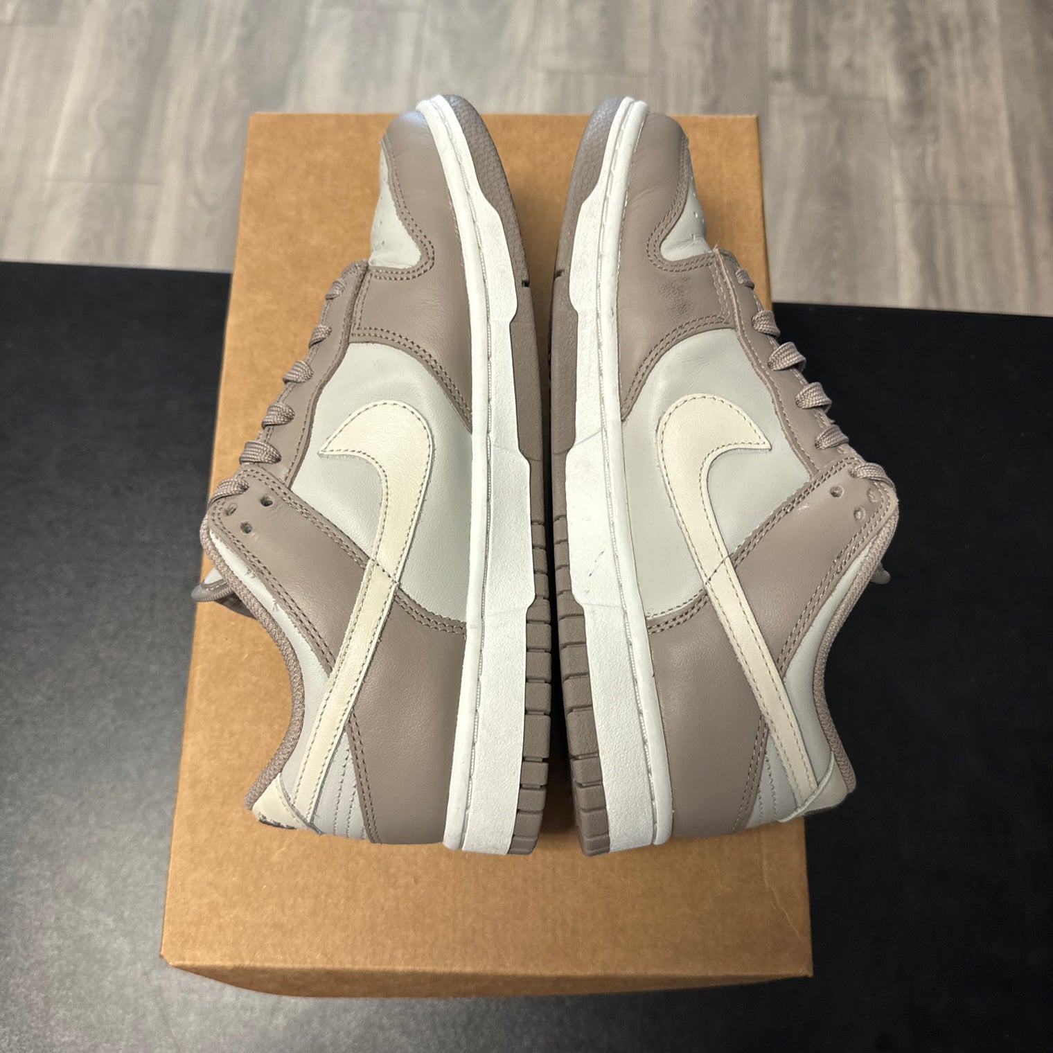 Bone Beige Dunk Low (USED, No Box)