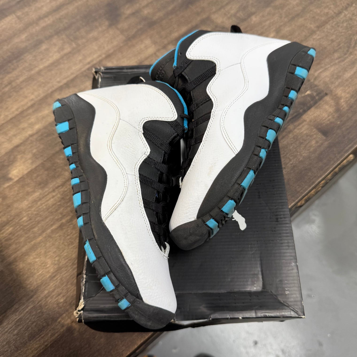 Powder Blue Jordan 10 (GS) (USED)