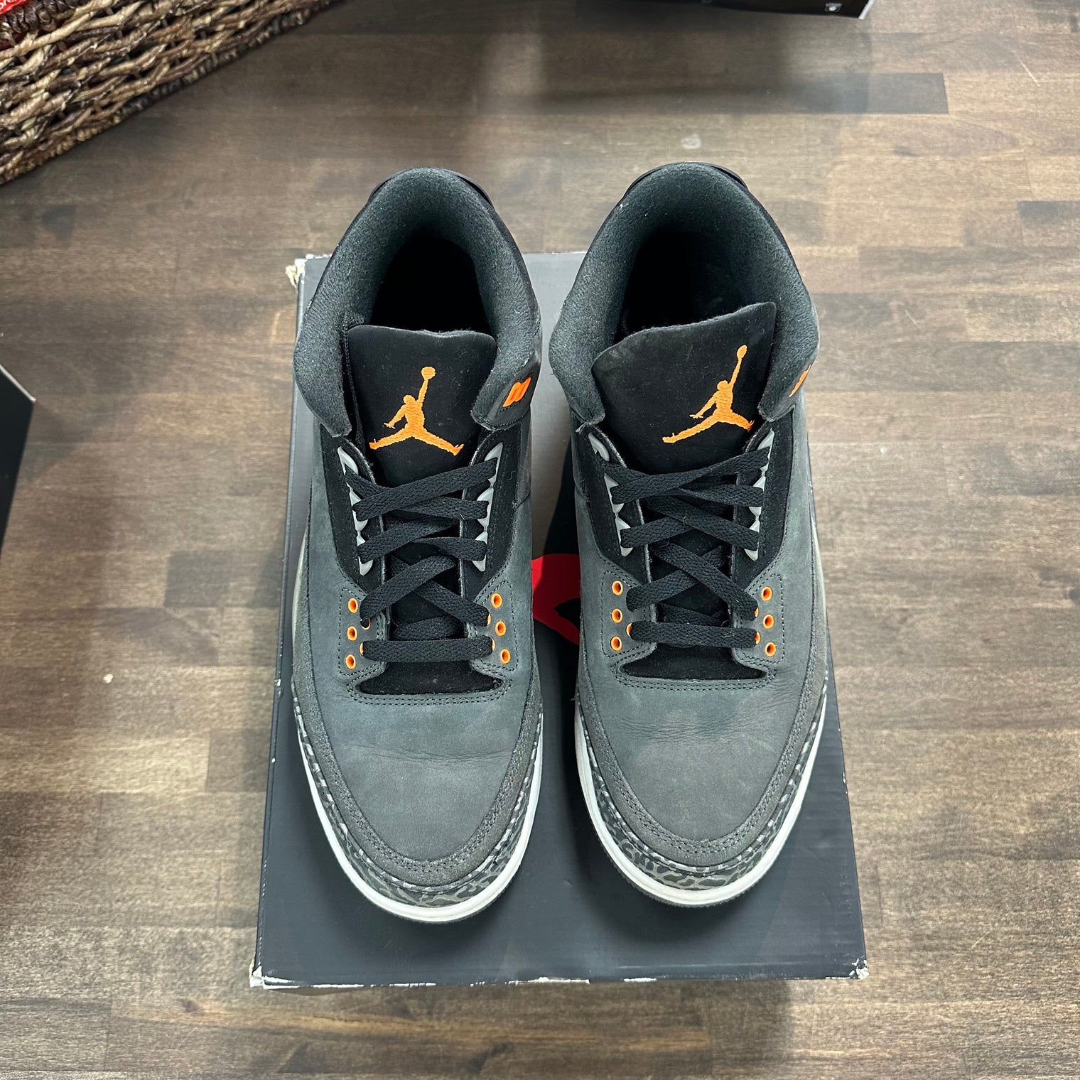 Jordan 3 Retro Fear Pack (2023) (USED, Replacement Box)