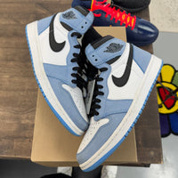 University Blue Jordan 1 High (USED, No Box)