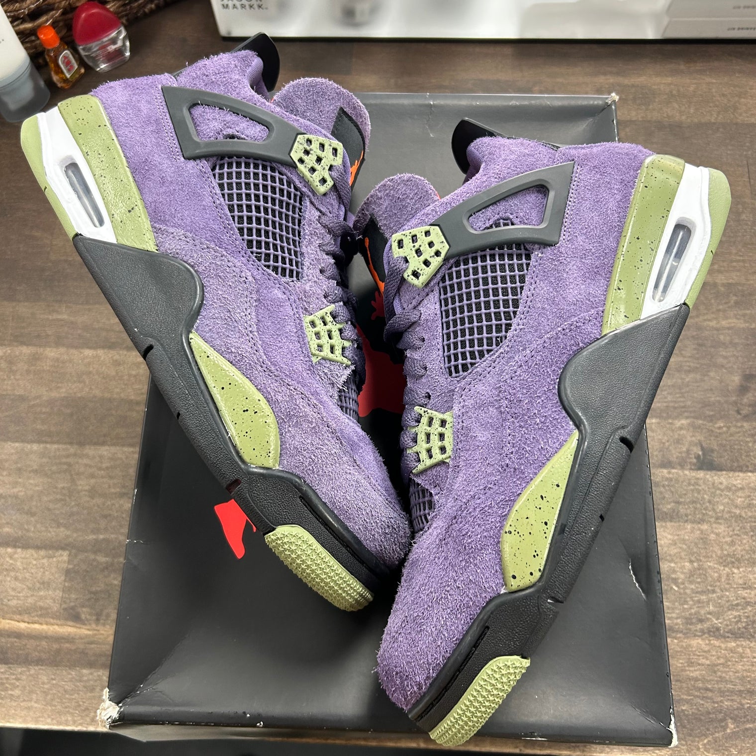 Canyon Purple Jordan 4 (W) (USED)