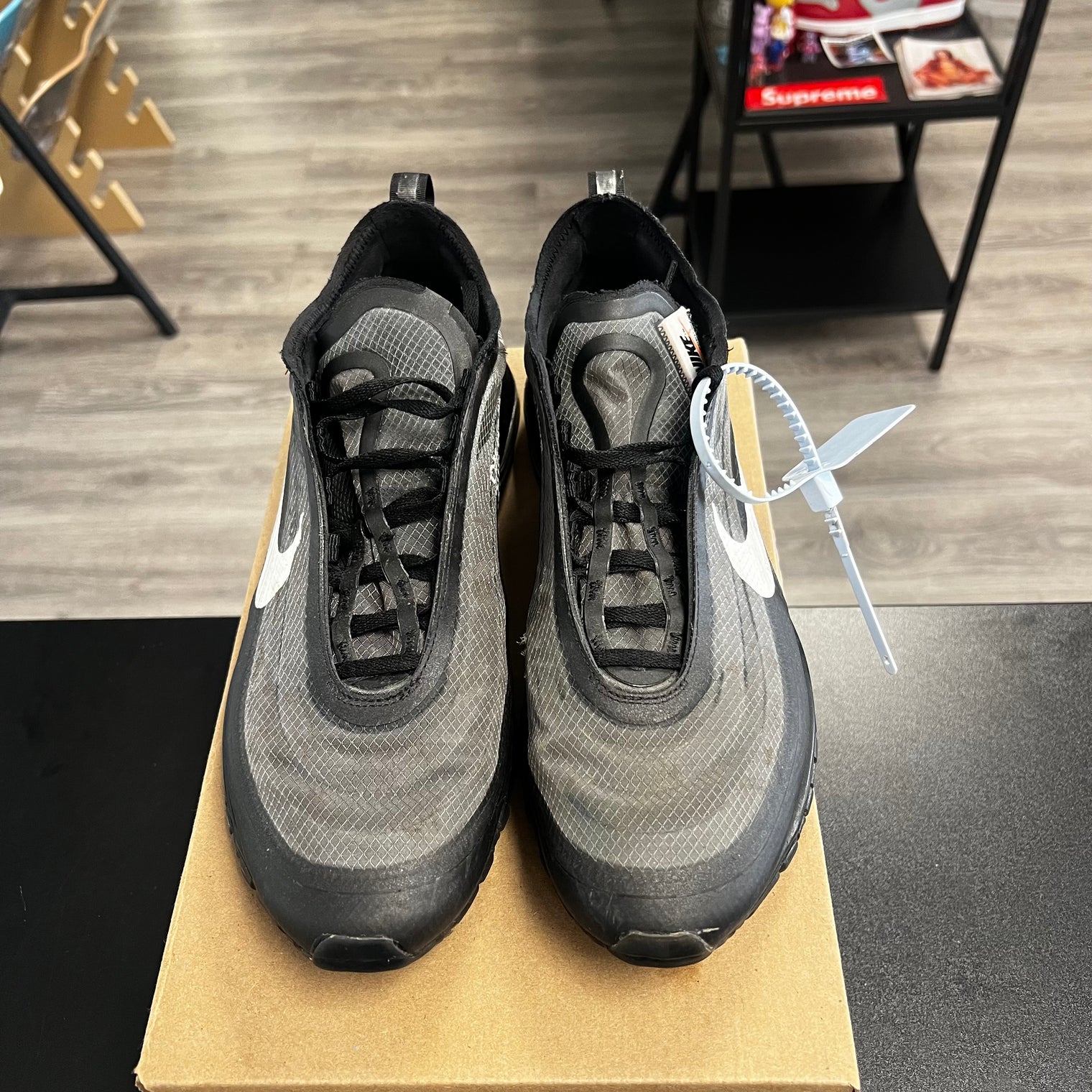 Off-White Black Air Max 97 (USED, no box)
