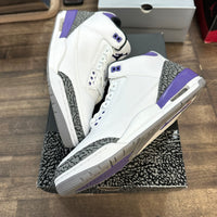 Dark Iris Jordan 3 Retro (USED)