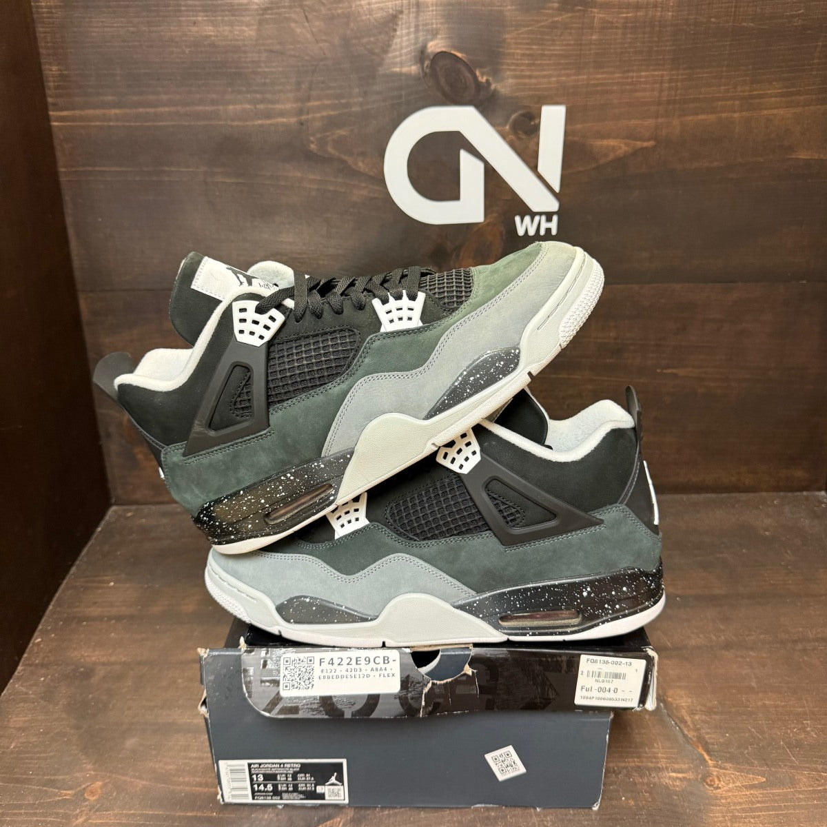 Jordan 4 Retro Fear (2024) - Image 1