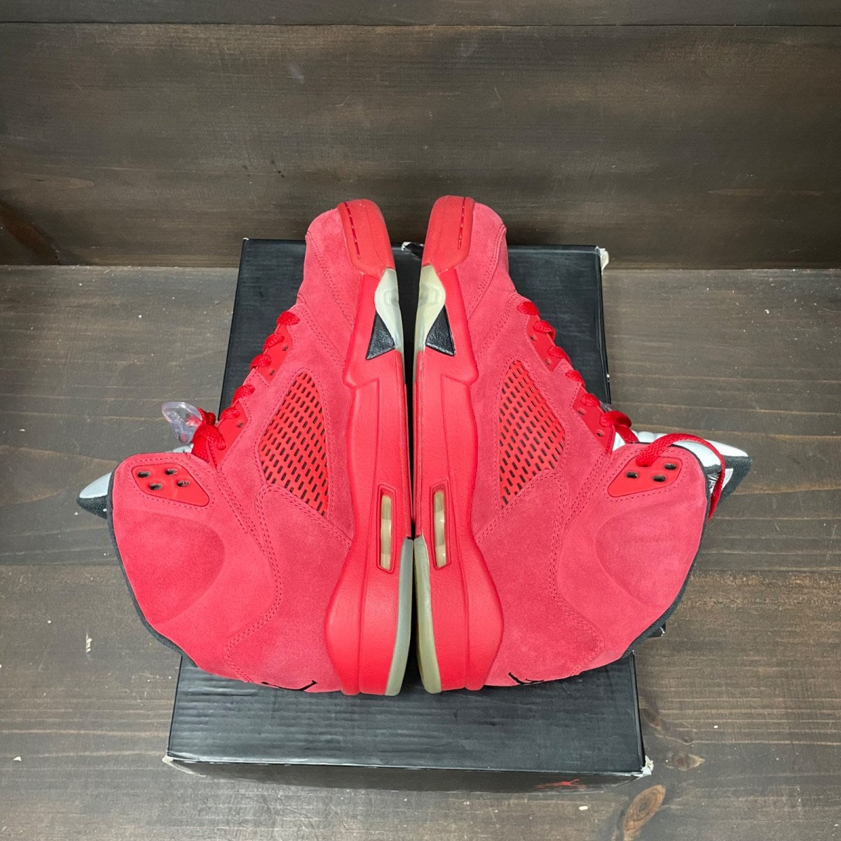 Jordan 5 Retro Red Suede - Image 6
