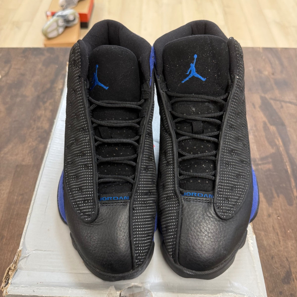Jordan 13 Retro Black Hyper Royal - Image 2