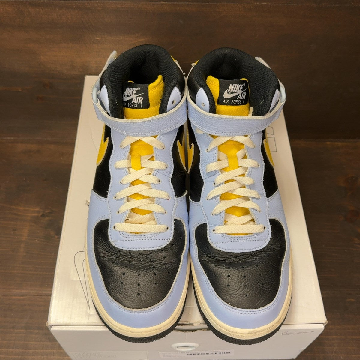 Nike Air Force 1 Mid By You Size 12 (Pre-Owned) - Image 3