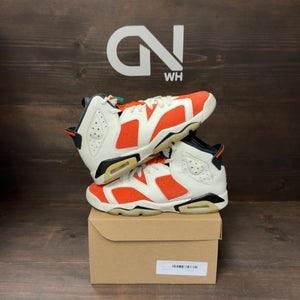 Jordan 6 Retro Gatorade Like Mike White (GS) Size 5Y (Pre-Owned) - Image 1