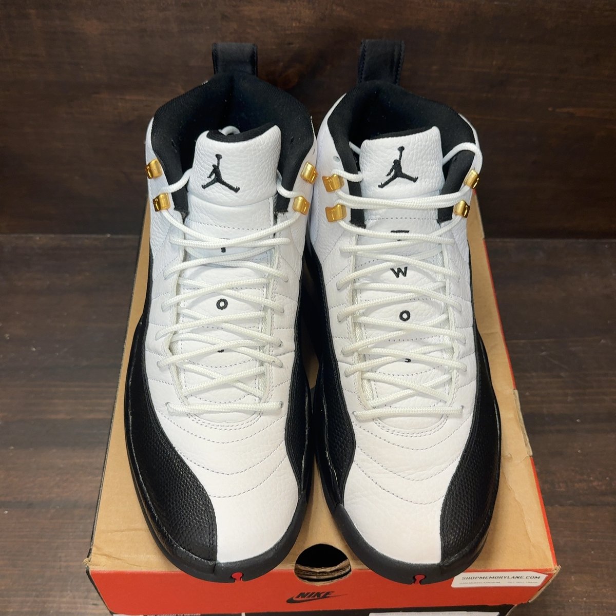 Jordan 12 Retro Taxi (2025) Size 12 (Pre-Owned) - tag