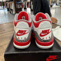 Fire Red Jordan 3 Retro (USED)