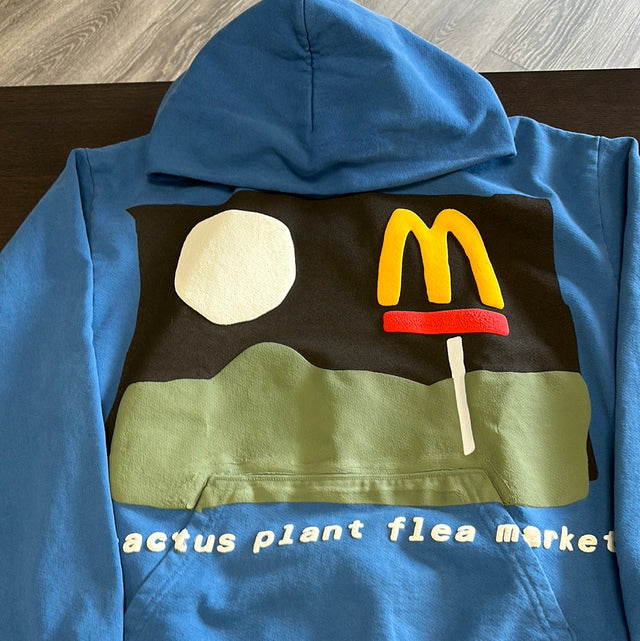 cactus plant flea market McDonald’s Hoodie Dark Blue (Used)